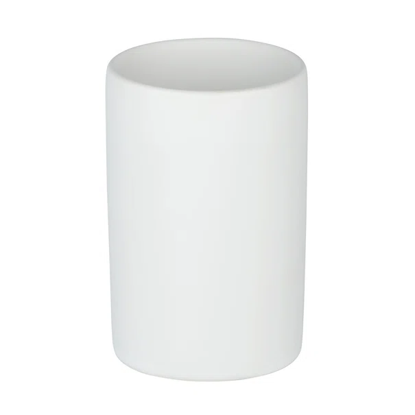Ποτηροθήκη Μπάνιου (Φ7.5x11.2) Wenko Polaris White Matt 24010100