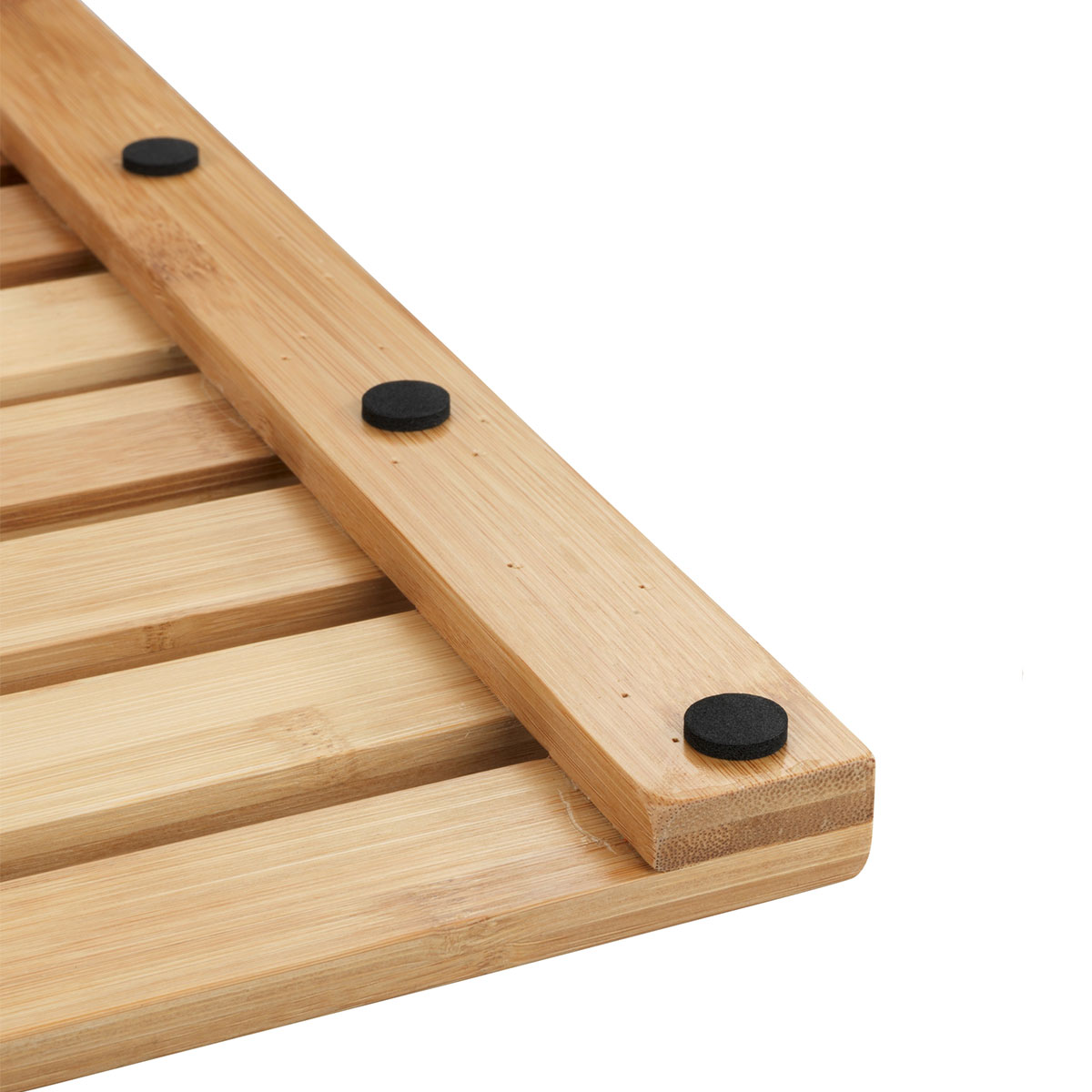 Ξύλινη Πλατφόρμα Μπάνιου Duckboard (60X40) Wenko Bamboo 23838100 Μπάνιο Πατάκια με Αντιολισθητικό Spitishop