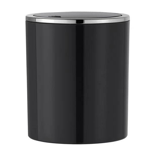 Κάδος Απορριμμάτων (Φ14x17) Wenko 2lt Inca Black 23934100