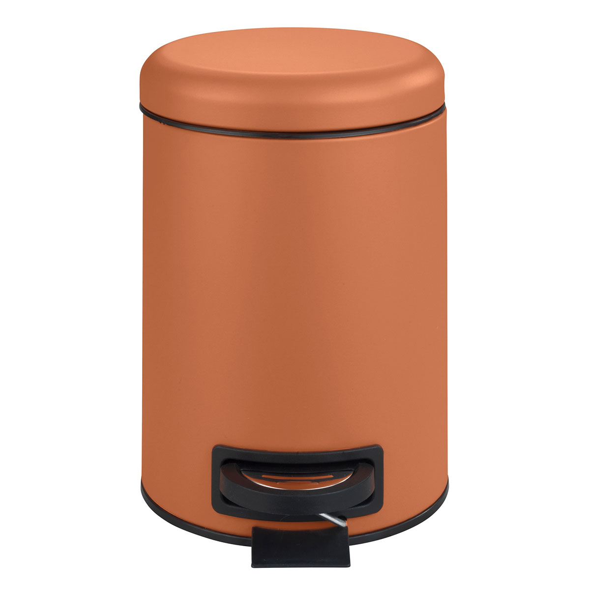Κάδος Απορριμμάτων Μπάνιου (Φ15x20) Wenko 3lt Leman Terracotta 24634100