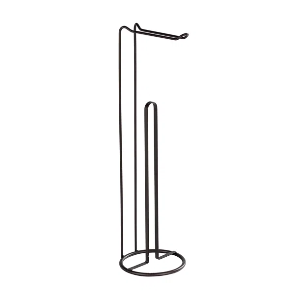 Σταντ Για Χαρτί Υγείας (Φ15x54.5) Wenko Lugano Black 23712100