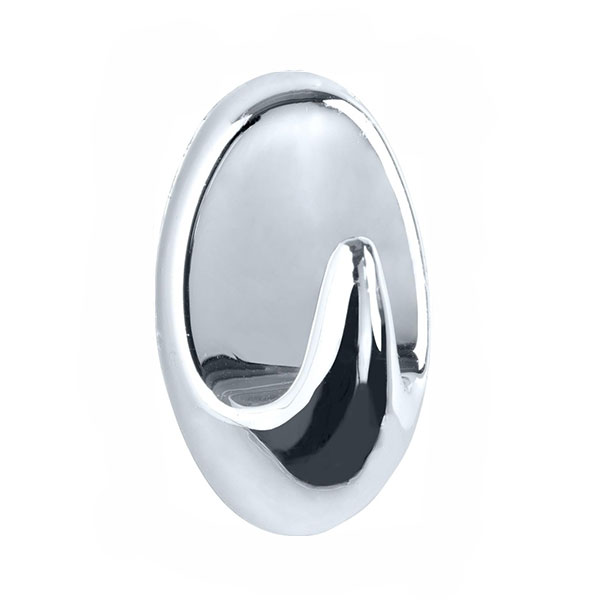 Κρεμαστράκια Αυτοκόλλητα (Σετ 2τμχ) Wenko Strip It Maxi Chrome 4460041100