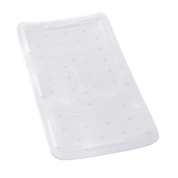 Αντιολισθητικό Πατάκι Μπανιέρας (36.5x70.5) Wenko Florida White Matt 3010401100