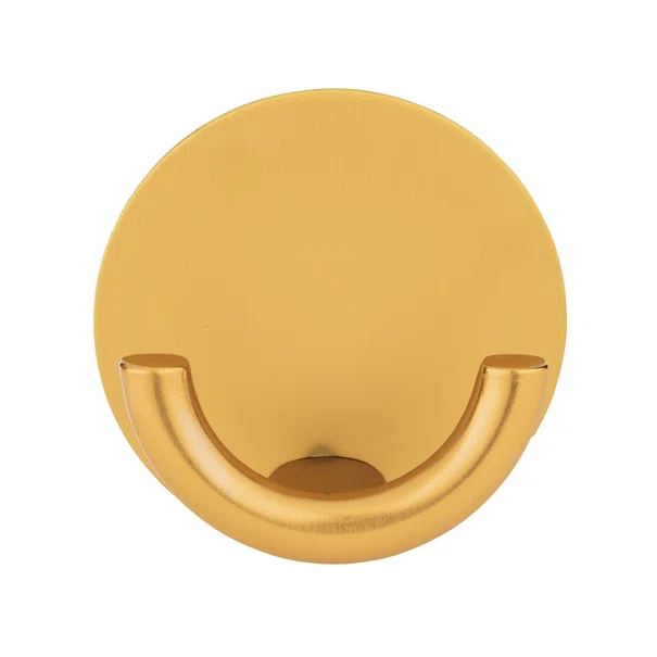 Κρεμαστράκι Αυτοκόλλητο (Φ5.3x2.5) Wenko Rondo Gold 26038100