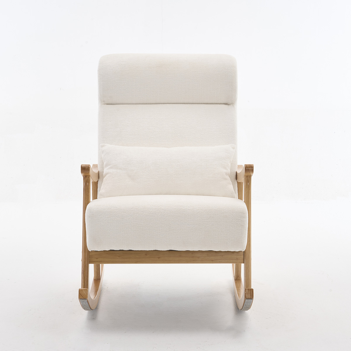 Κουνιστή Πολυθρόνα (66x95.5x98.5) Spitishop Ontario White