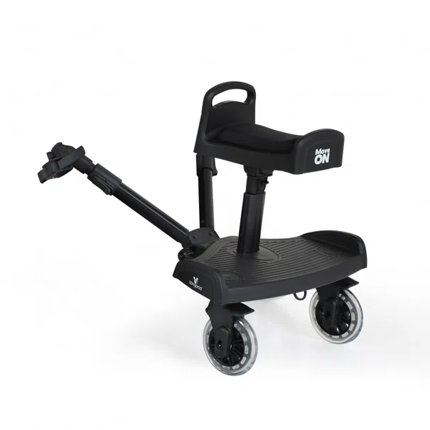 Τρέιλερ Καροτσιού Buggy Board Με Κάθισμα Cangaroo Move On Black