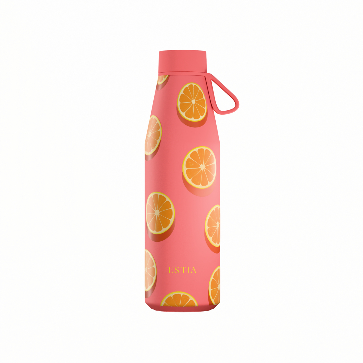Μπουκάλι Θερμός 500ml Estia Save The Aegean Flow Orange Pop 01-42165