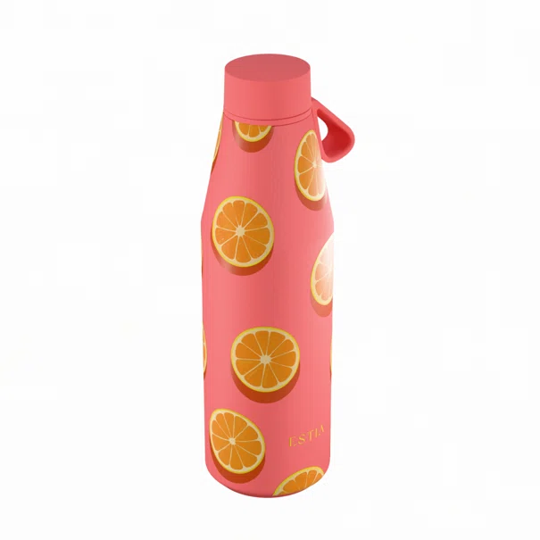 Μπουκάλι Θερμός 500ml Estia Save The Aegean Flow Orange Pop 01-42165