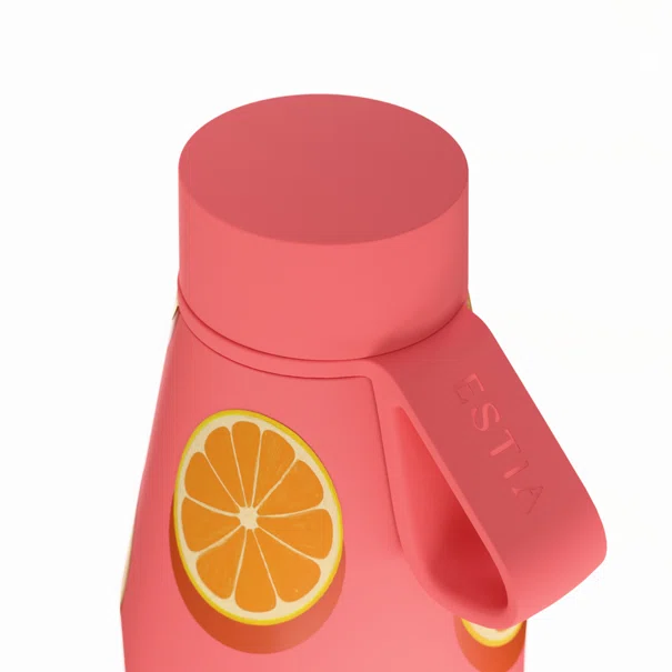 Μπουκάλι Θερμός 500ml Estia Save The Aegean Flow Orange Pop 01-42165