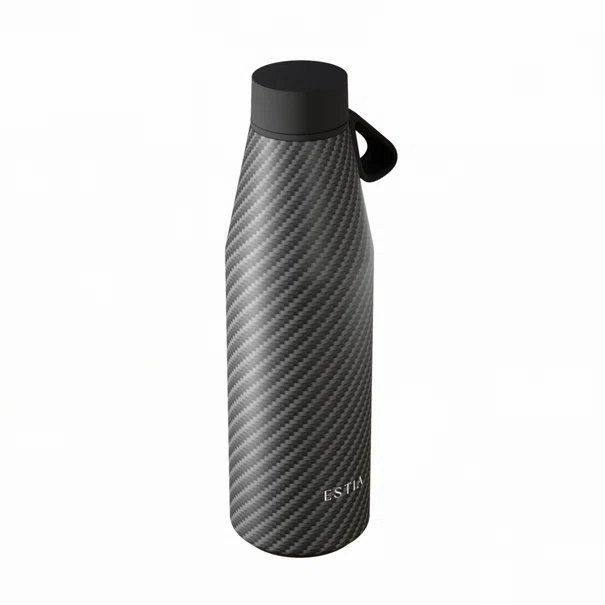 Μπουκάλι Θερμός 500ml Estia Save The Aegean Flow Carbon Fibre 01-47948