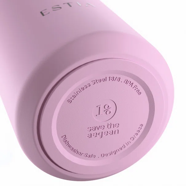 Ποτήρι Θερμός 360ml Estia Save The Aegean Lens Lavender 01-42813