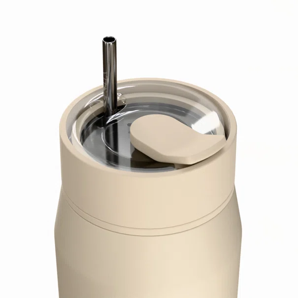 Ποτήρι Θερμός 360ml Estia Save The Aegean Lens Dune 01-42820