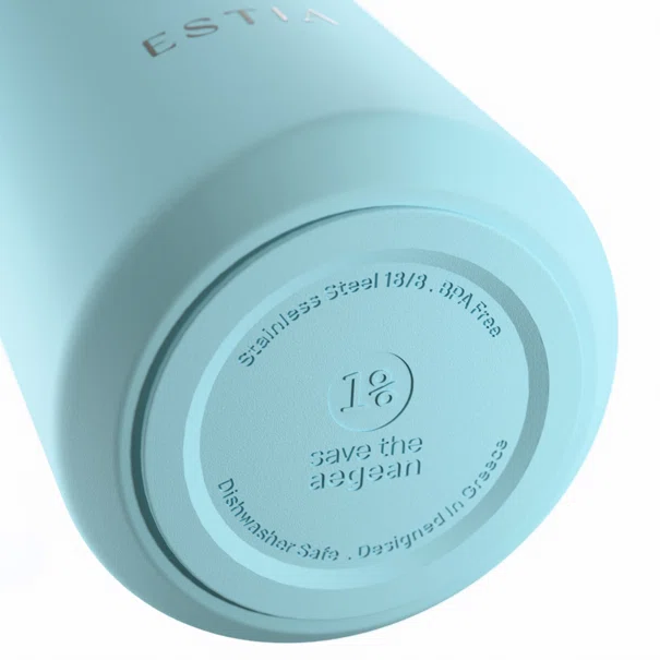 Ποτήρι Θερμός 360ml Estia Save The Aegean Lens Arctic 01-42851