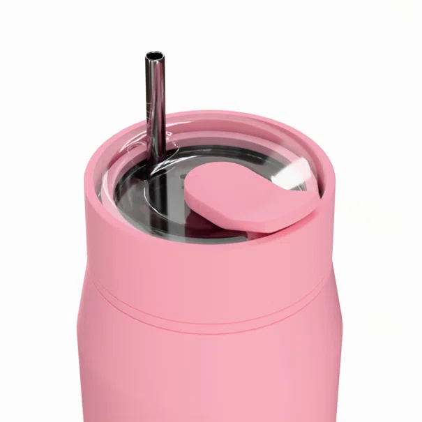 Ποτήρι Θερμός 360ml Estia Save The Aegean Lens Rose 01-42868
