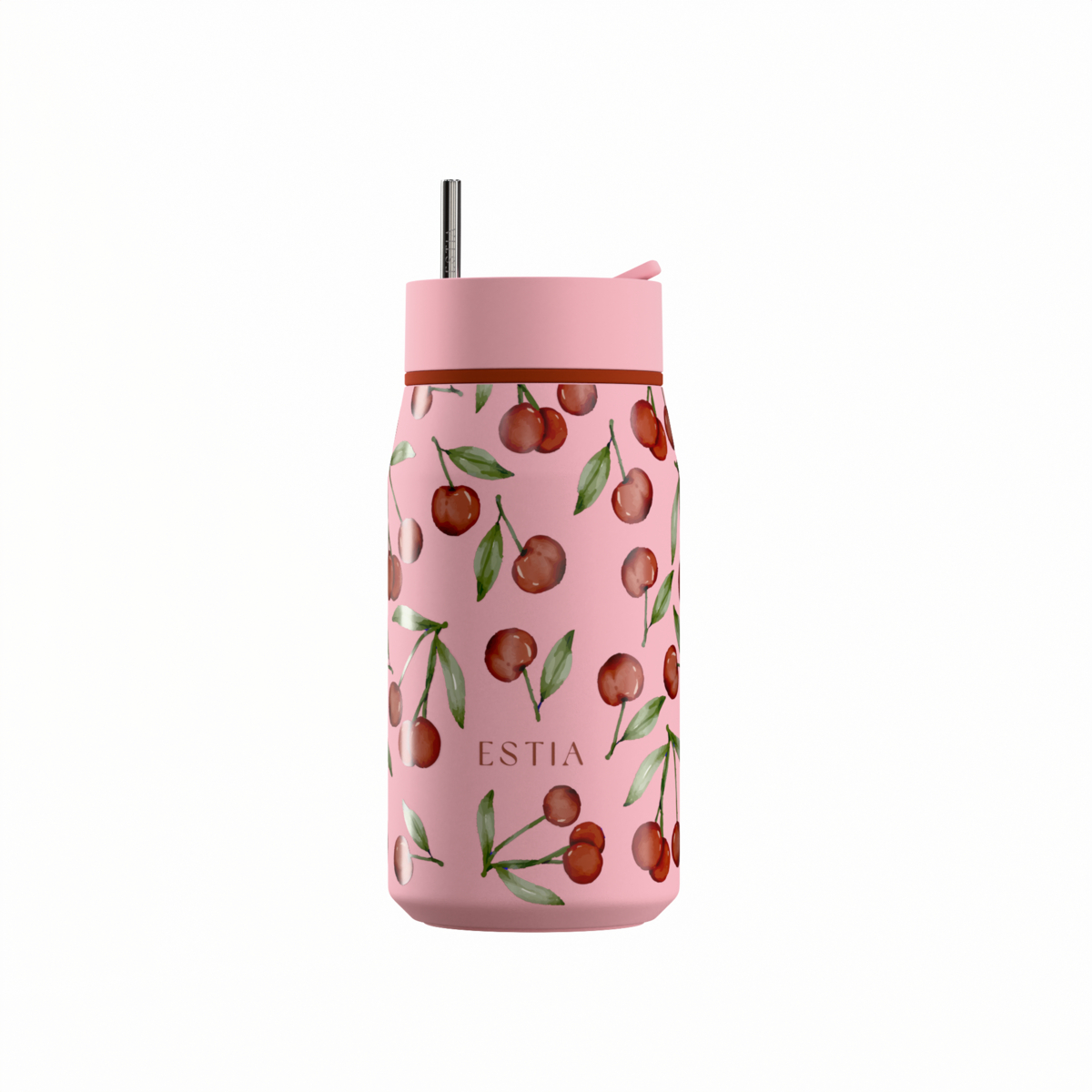 Ποτήρι Θερμός 360ml Estia Save The Aegean Lens Cherry Rose 01-42882