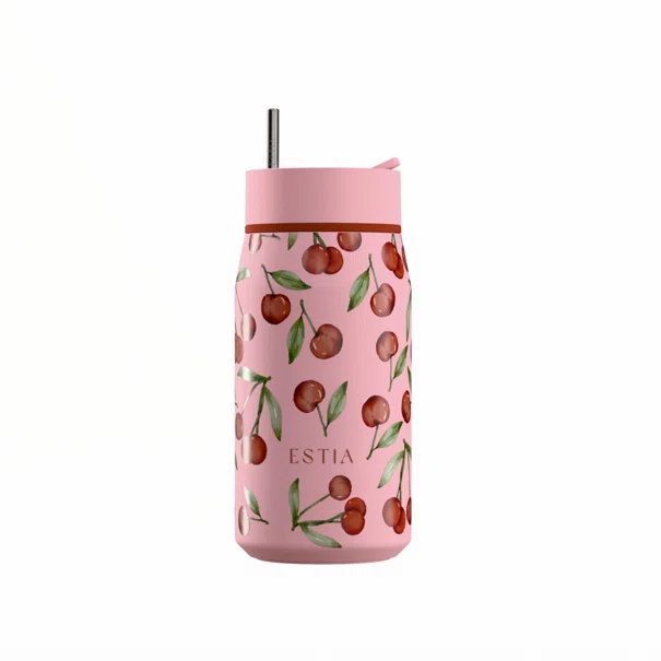 Ποτήρι Θερμός 360ml Estia Save The Aegean Lens Cherry Rose 01-42882