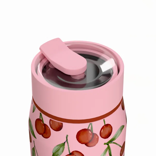 Ποτήρι Θερμός 360ml Estia Save The Aegean Lens Cherry Rose 01-42882