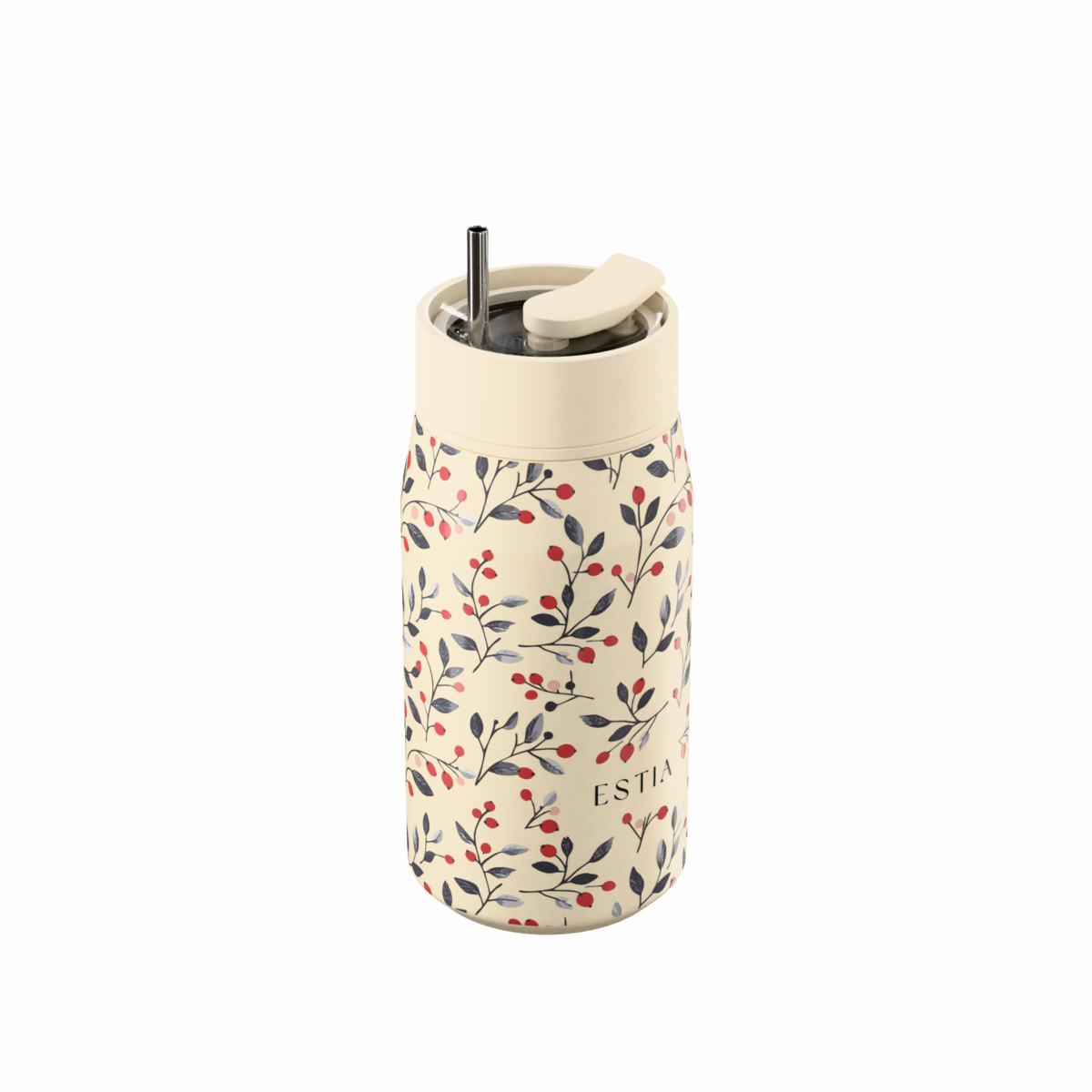 Ποτήρι Θερμός 360ml Estia Save The Aegean Lens Bloom Beige 01-42912
