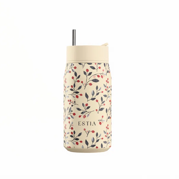 Ποτήρι Θερμός 360ml Estia Save The Aegean Lens Bloom Beige 01-42912