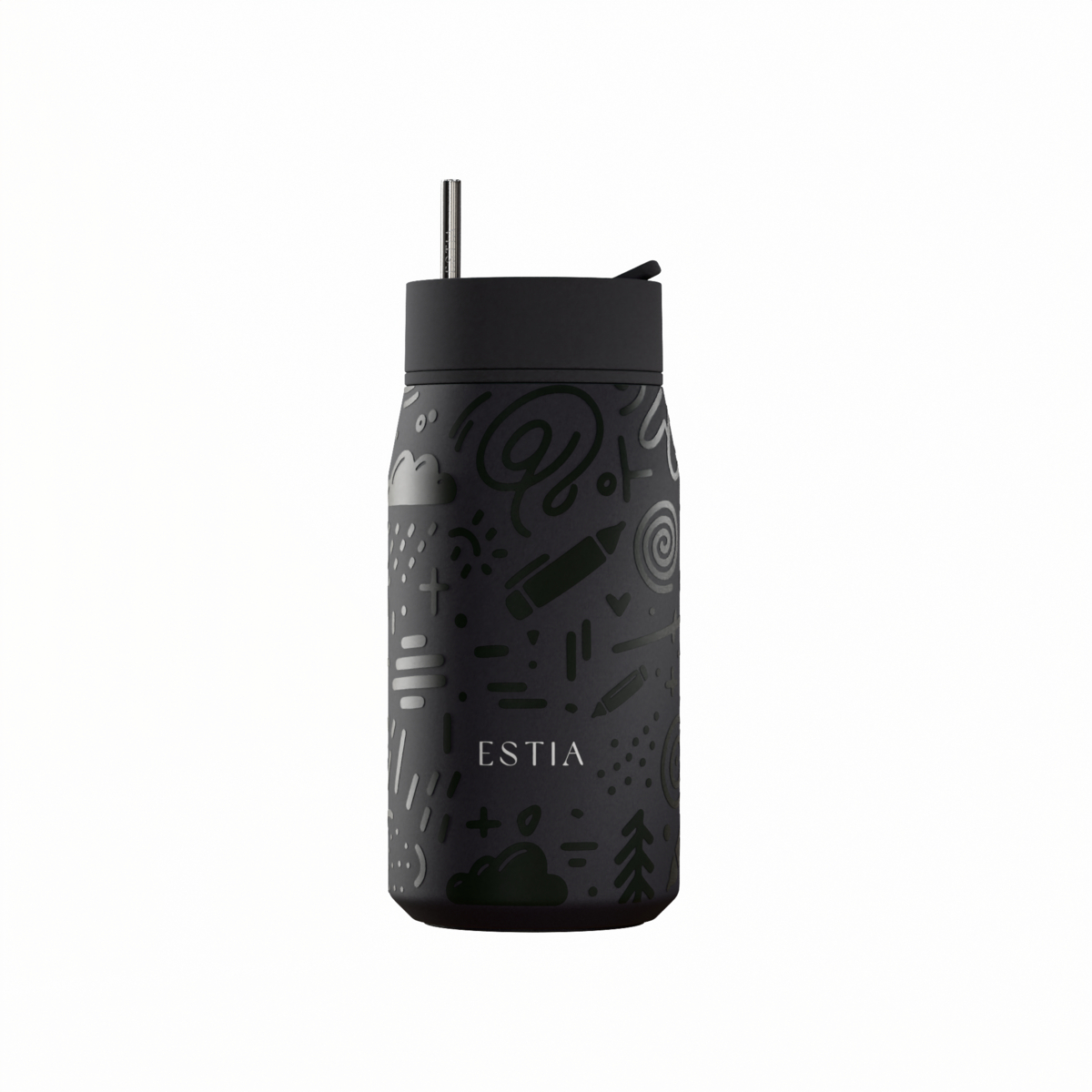 Ποτήρι Θερμός 360ml Estia Save The Aegean Lens Noir Echo 01-42943