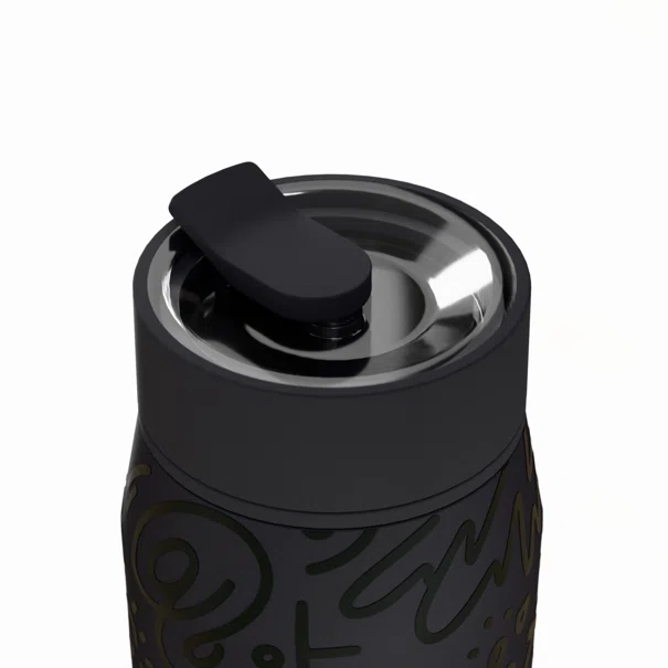 Ποτήρι Θερμός 360ml Estia Save The Aegean Lens Noir Echo 01-42943