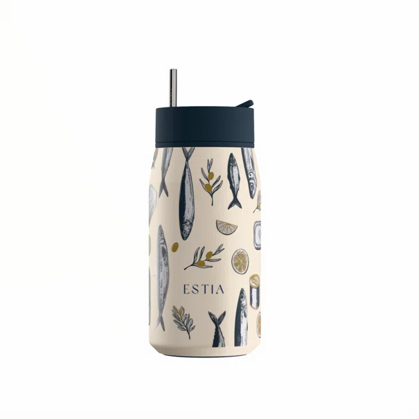 Ποτήρι Θερμός 360ml Estia Save The Aegean Lens Salt Life 01-43018