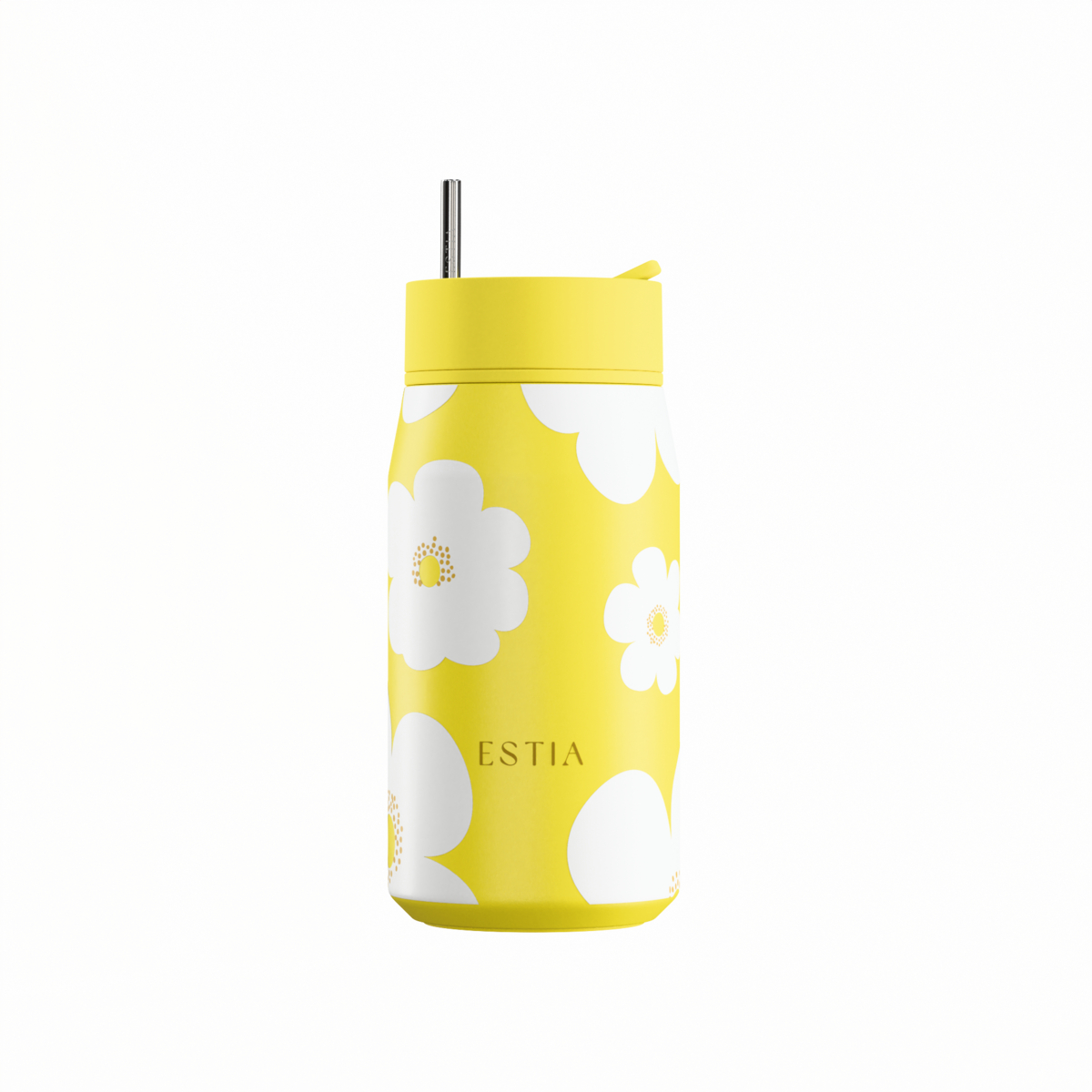Ποτήρι Θερμός 360ml Estia Save The Aegean Lens Yellow Daisy 01-43094