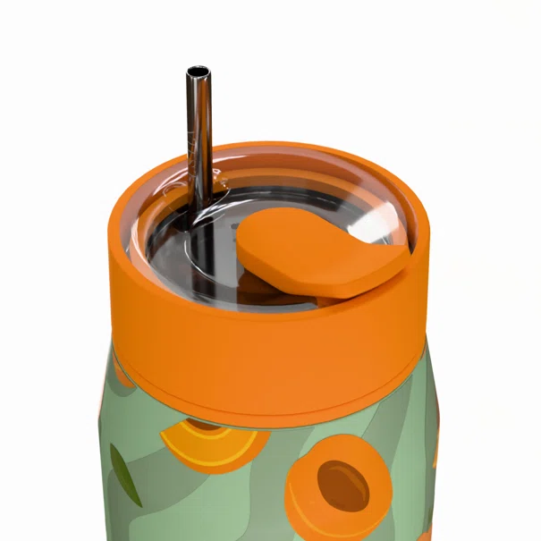 Ποτήρι Θερμός 360ml Estia Save The Aegean Lens Peach Garden 01-43100