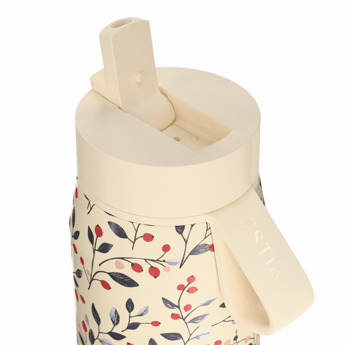 Ποτήρι Θερμός 500Ml Estia Save The Aegean Pulse Bloom Beige 01-42462 Οργάνωση & Αποθήκευση Ποτήρια Spitishop