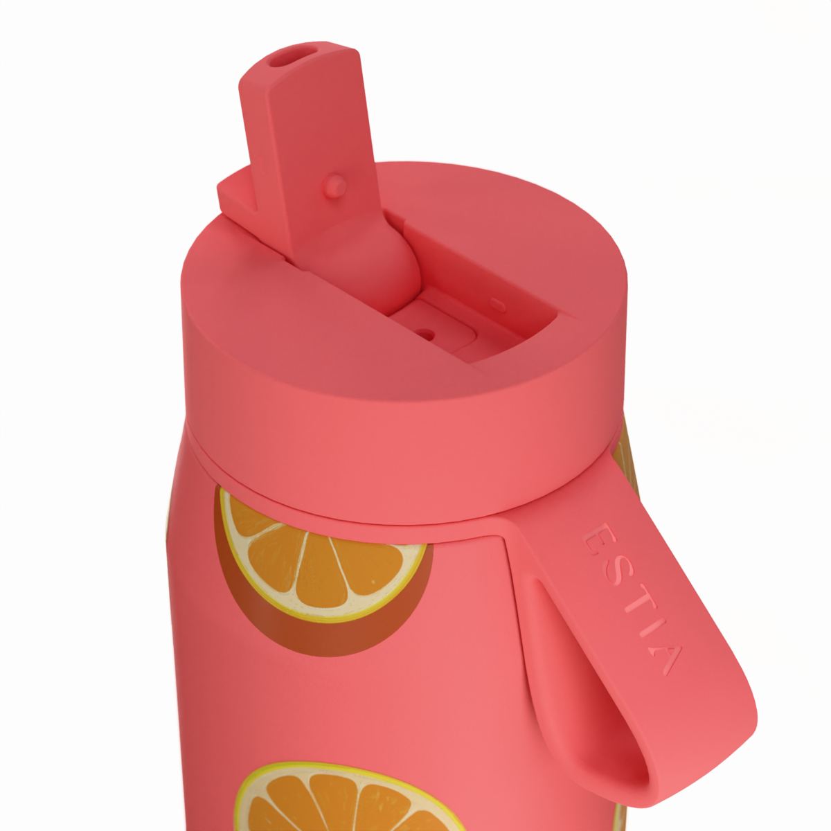 Ποτήρι Θερμός 500Ml Estia Save The Aegean Pulse Orange Pop 01-42622 Οργάνωση & Αποθήκευση Ποτήρια Spitishop