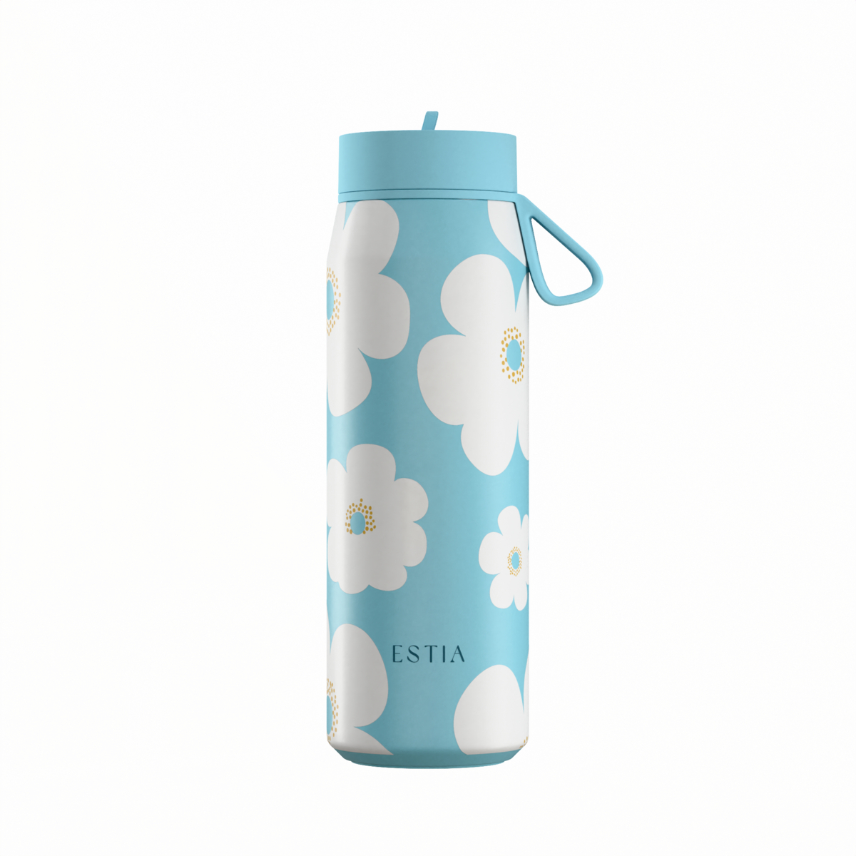 Ποτήρι Θερμός 500ml Estia Save The Aegean Pulse Blue Daisy 01-42646