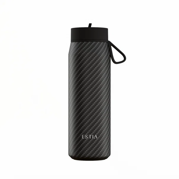 Ποτήρι Θερμός 500ml Estia Save The Aegean Pulse Carbon Fibre 01-47931