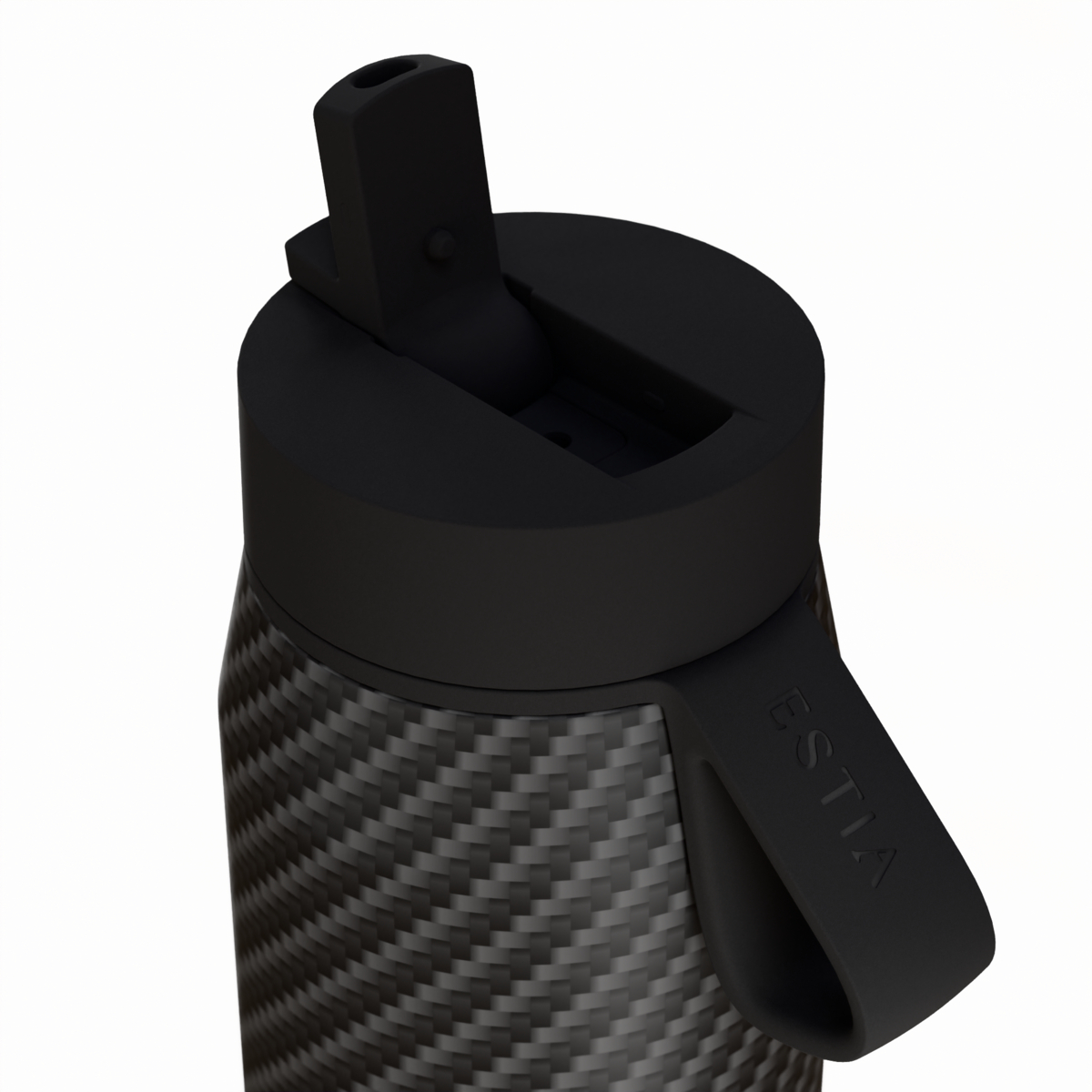 Ποτήρι Θερμός 500Ml Estia Save The Aegean Pulse Carbon Fibre 01-47931 Οργάνωση & Αποθήκευση Ποτήρια Spitishop