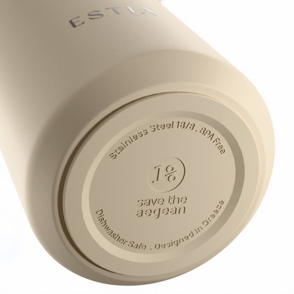 Ποτήρι Θερμός 800Ml Estia Save The Aegean Pulse Dune 01-43223 Οργάνωση & Αποθήκευση Ποτήρια Spitishop