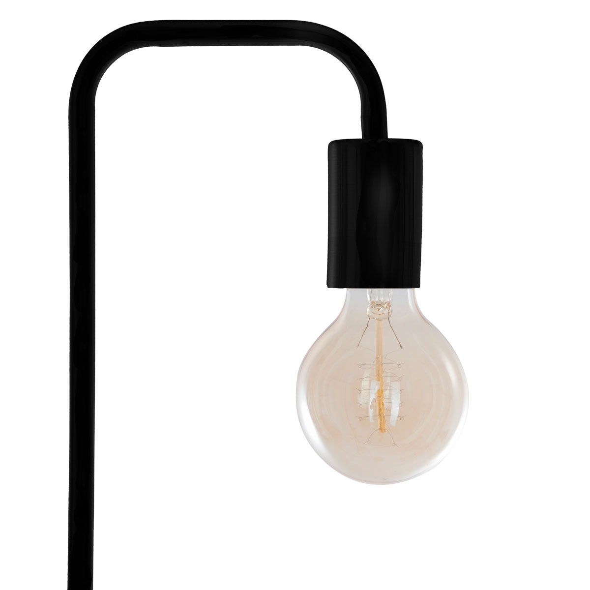 Φωτιστικό Δαπέδου A-S Keli Black 155381B Φωτιστικά Μεταλλικά Spitishop