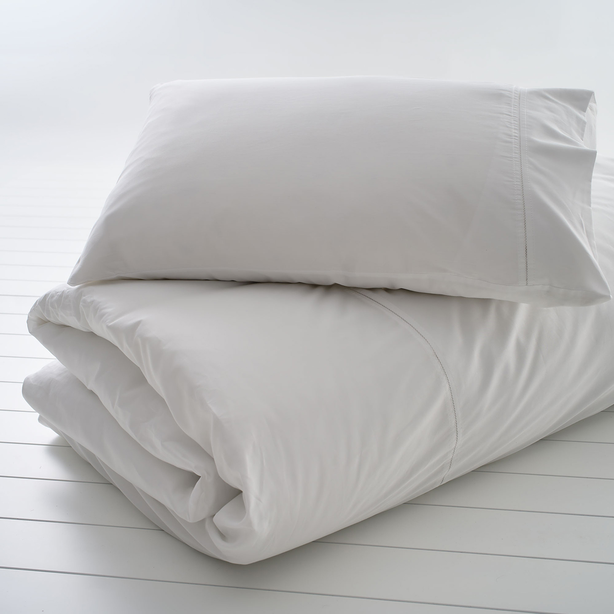 Σεντόνια King Size (Σετ) Vesta Nemesis 300 White Λευκά Είδη Κρεβατοκάμαρας Σετ Βαμβακερά Spitishop