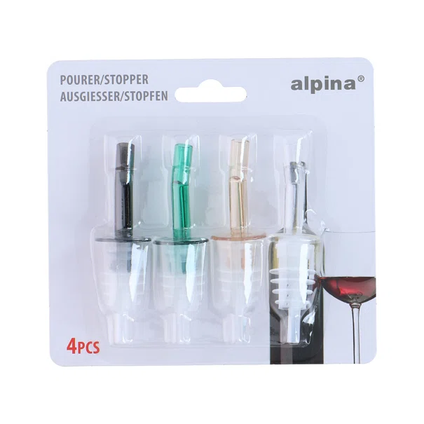 Στόμιο Σερβιρίσματος Κρασιού (4 τμχ) Alpina 871125255271