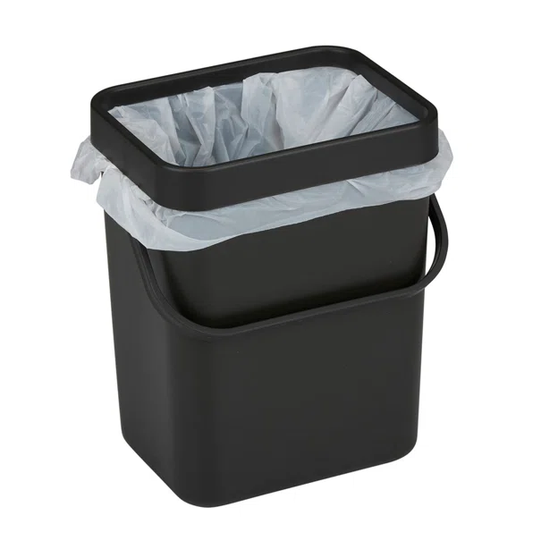 Κάδος Κουζίνας Ντουλαπιού (15.7x12.5x20.5) 3lt Cuisine Elegance Black 871125249801