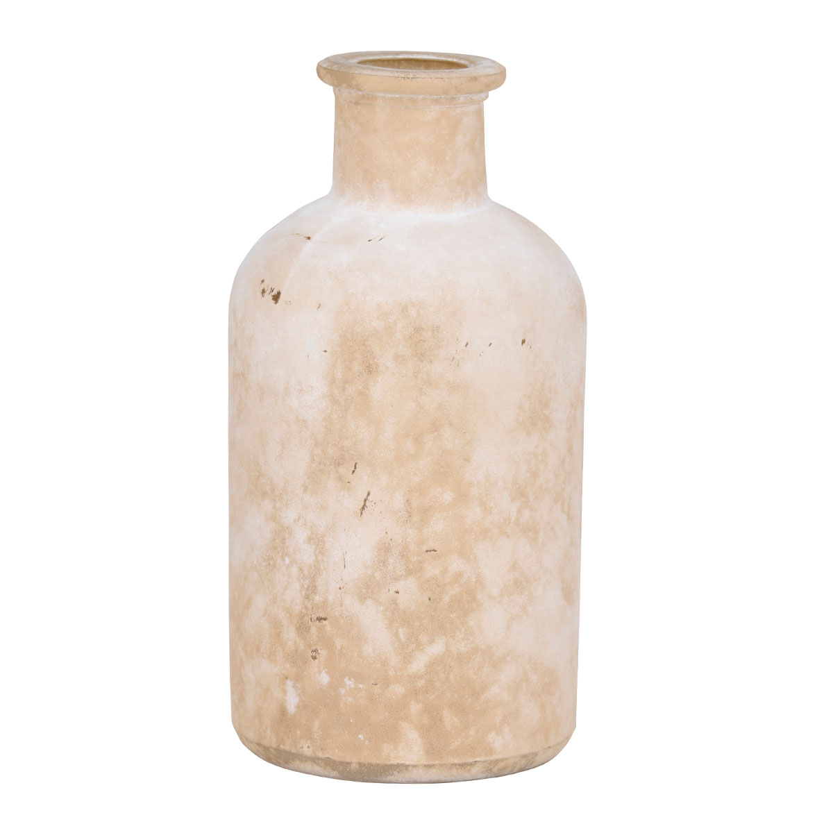 Διακοσμητικό Βάζο (Φ6.5x13.5) Articasa Beige/White 871125200797