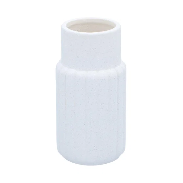 Διακοσμητικό Βάζο (Φ10x20) Articasa White 871125224392