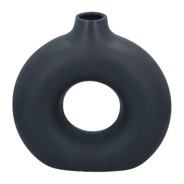 Διακοσμητικό Βάζο (31x10.5x31) Articasa Black 871125224397