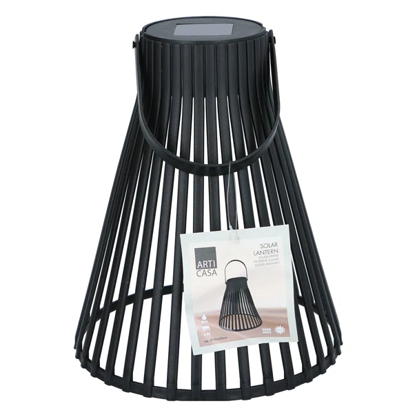 Ηλιακό Φανάρι LED (Φ20x33) Articasa Black 871125230224