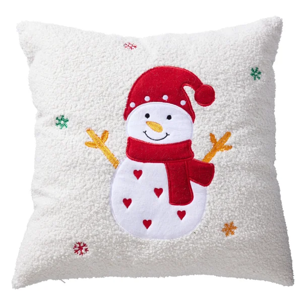 Χριστουγεννιάτικο Μαξιλάρι (40x40) K-M Snowman AAE826280