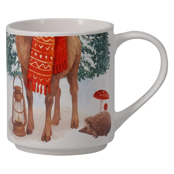 Χριστουγεννιάτικες Κούπες 265ml (Σετ 4τμχ) K-M Reindeer Q96001500