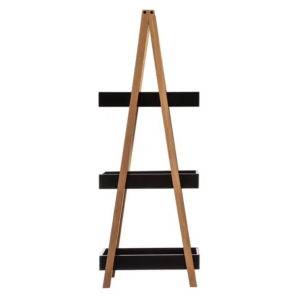 Ραφιέρα Δαπέδου 3 Θέσεων (30x18x82) F-V Natureo Black 160851A