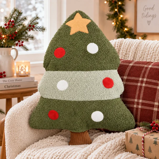 Χριστουγεννιάτικο Μαξιλάρι (33x52) K-M Xmas Tree ANT001900