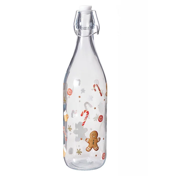 Χριστουγεννιάτικo Μπουκάλι Νερού 1lt K-M Gingerbread Man 170500300