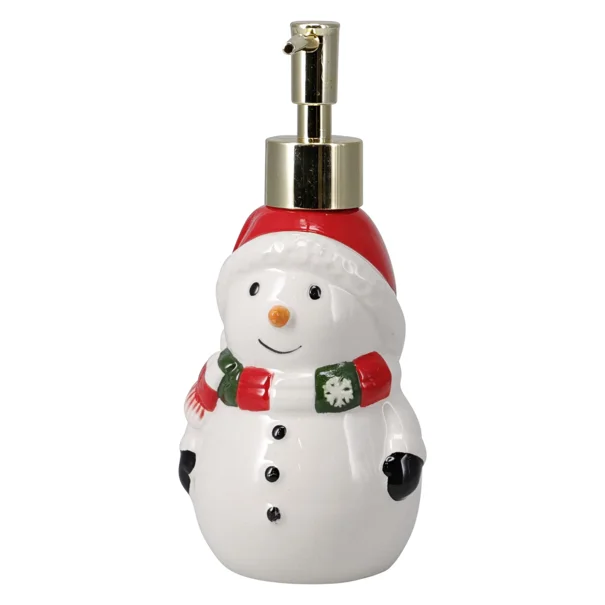 Χριστουγεννιάτικο Dispenser Μπάνιου (7.5x8.5x18) K-M Snowman AAE448150