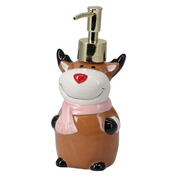 Χριστουγεννιάτικο Dispenser Μπάνιου (7.5x8.5x18) K-M Deer AAE448150
