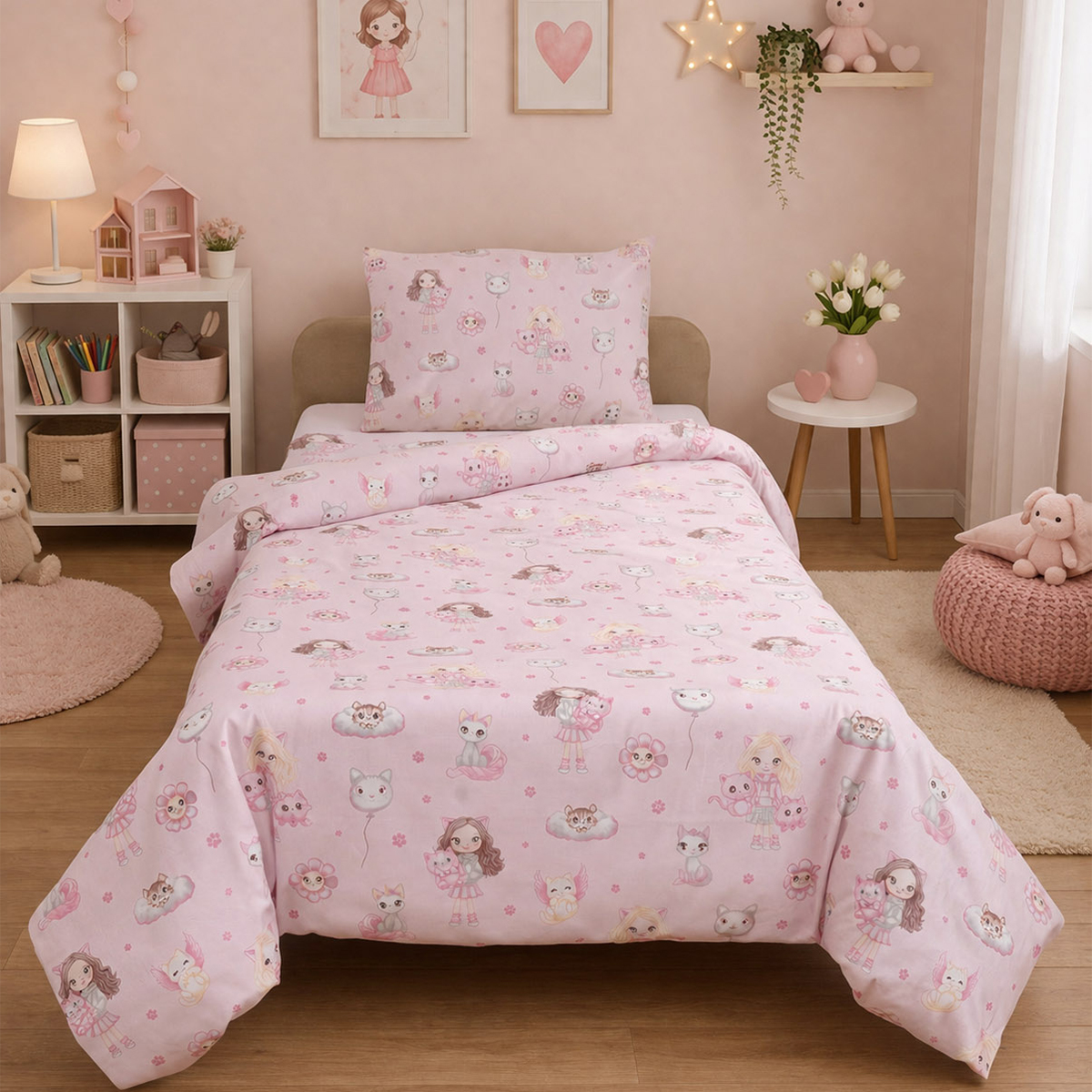 Παπλωματοθήκη Μονή (Σετ 160x240) Viopros Kids Κατ